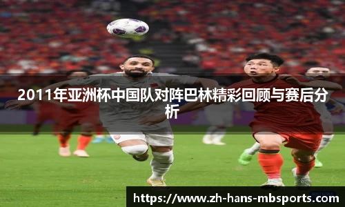 2011年亚洲杯中国队对阵巴林精彩回顾与赛后分析